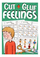 Aperçu - Feuilles d'exercices - feelings and emotions English Cut & Glue worksheets - Page de couverture