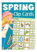 Aperçu - Jeux - Spring clip cards English Anglais - Page de couverture
