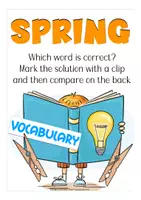 Aperçu - Jeux - Spring clip cards English Anglais - Page 1