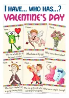 Aperçu - Jeux - I have ... Who has..? Valentine's Day English Anglais - Page de couverture