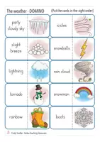 Aperçu - Jeux - weather DOMINO English Anglais - Page 2