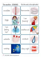 Aperçu - Jeux - weather DOMINO English Anglais - Page 3