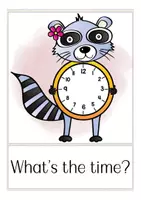 Aperçu - Feuilles d'exercices - Telling the time worksheets English Anglais - Page 1