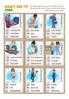Aperçu - Jeux - Don´t say it! JOBS English Anglais - Page 3
