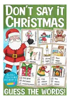 Aperçu - Cartes d'exercices - Christmas Don't say it English Anglais - Page de couverture