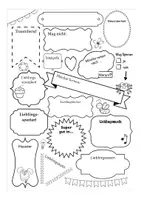 Aperçu - Feuilles d'exercices - Sich gegenseitig vorstellen - Grundschule / Deutsch / DAZ - Page 1