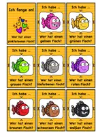 Aperçu - Apprentissages en autonomie - Ich habe, wer hat? Akkusativ + Farben Deutsch / Allemand - Page 2