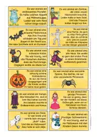 Aperçu - Feuilles d'exercices - Der Vampir, der kein Blut sehen konnte - Halloween - Page 1