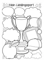 Aperçu - Feuilles d'exercices - Mein Lieblingssport - Sport - Page 2