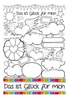 Aperçu - Feuilles d'exercices - Das ist Glück für mich - Ethik, Religion, Sachunterricht - Page de couverture