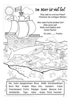Aperçu - Feuilles d'exercices - Piraten Wortschatz - Page 2