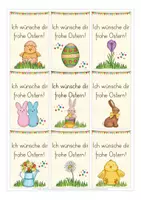 Aperçu - Cartes / Images - FREEBIE Feriengrüße Ostern Deutsch / Allemand gratis - Page 2