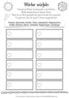 Aperçu - Jeux - Lernwörter Spiel Deutsch / Allemand - Page 1