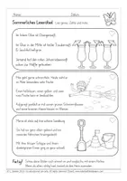 Aperçu - Feuilles d'exercices - Lesen und Malen Sommer / Sommerferien - Page 2