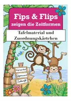 Aperçu - Apprentissages en autonomie - Fips und Fips: Wegweiser Zeitformen / Erzählzeiten - Page de couverture