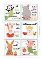 Aperçu - Cartes / Images - Belohnungskärtchen / Lobkärtchen für die Grundschule - Page 1