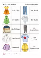 Aperçu - Jeux - Kleidung Spiel Deutsch - Page 1