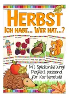 Aperçu - Jeux - Ich habe ... Wer hat? Herbst Deutsch / Allemand - Page de couverture