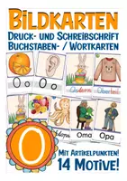 Aperçu - Apprentissages en autonomie - Buchstabe O - Bildkarten Einführung Druckschrift Schreibschrift - Page de couverture
