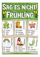 Aperçu - Jeux - Sag es nicht! Spiel Frühling - Page de couverture