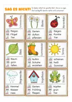 Aperçu - Jeux - Sag es nicht! Spiel Frühling - Page 1