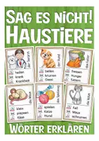 Aperçu - Jeux - Haustiere Spiel "Sag es nicht!" - Page de couverture