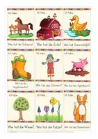 Aperçu - Jeux - Ich habe ... wer hat? Bauernhof / Tiere Deutsch / Allemand - Page 3