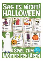 Aperçu - Jeux - Sag es nicht! Halloween Spiel Deutsch - Page de couverture