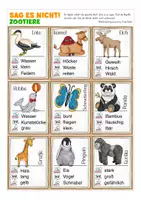 Aperçu - Jeux - Sag es nicht! Zootiere Deutsch kostenlos - Page 2