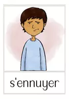 Aperçu - Présentation / Support pour le tableau - les sentiments cartes d'images français FREEBIE (gratuit) - Page 3