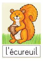 Aperçu - Cartes / Images - l'automne - cartes d'images français (flash cards) - Page 3