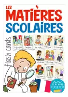 Aperçu - Cartes / Images - LES MATIÈRES SCOLAIRES cartes d'images français (flash cards) - Page de couverture