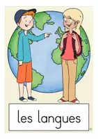 Aperçu - Cartes / Images - LES MATIÈRES SCOLAIRES cartes d'images français (flash cards) - Page 1