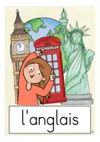 Aperçu - Cartes / Images - LES MATIÈRES SCOLAIRES cartes d'images français (flash cards) - Page 2