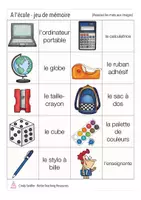 Aperçu - Jeux - a l'école - jeu de mémoire français - Page 3