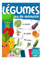 Aperçu - Jeux - les légumes - jeu de mémoire français - Page de couverture