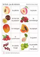 Aperçu - Jeux - les fruits - jeu de mémoire français - Page 3