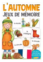 Aperçu - Jeux - l´automne - jeu de mémoire français - Page de couverture