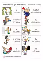 Aperçu - Jeux - les professions jeu de mémoire français - Page 2