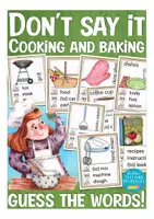 Vista previa - Juegos / Gamificación - Don't say it cooking and baking English (food) - Portada