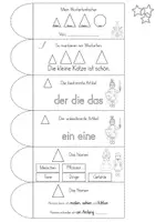 Vorschau - Arbeitsblätter - Wortartenfächer - Seite 2