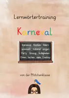 Vorschau - Stundenentwürfe - Paket: Lernwörtertraining Weihnachten, Winter + Karneval für Klasse 2 - Seite 1