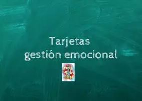 Vista previa - Tarjetas / Manipulativos - Tarjetas gestión emocional - Portada