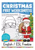 Vista previa - Hojas de trabajo - Christmas - Vocabulary - gratis Inglés - Portada