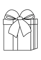 Vorschau - Arbeitsblätter - Lese-Mal-Aufgabe: Geschenk - Seite 2