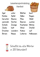 Vorschau - Stundenentwürfe - Paket: 7 x Lesetempotraining für das ganze Jahr - Seite 3