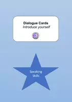 Vorschau - Arbeitsblätter - ENGLISH: Dialogue Cards_Introduce yourself - Deckblatt