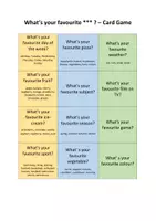 Vorschau - Spiele - ENGLISH: 10 Minute Activity_What is your favourite ...? - Seite 2