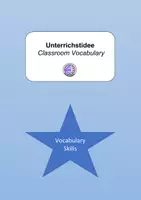 Vorschau - Arbeitsblätter - ENGLISH: Vocabulary_In the classroom - Deckblatt