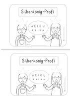 Vorschau - Arbeitsblätter - Silbenkönige Heft grundschulmaterialien eduki - Seite 2